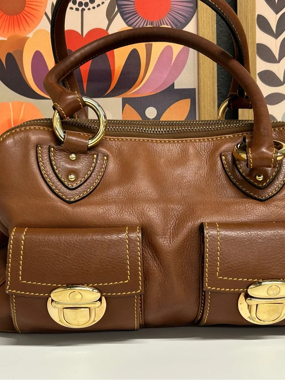 Vintage Marc Jacobs leather Blake bag